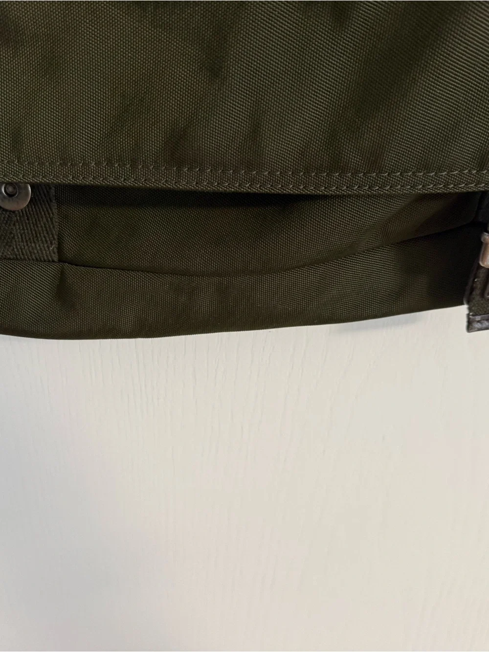 Banana Republic Olive Green Messenger Crossbody Bag